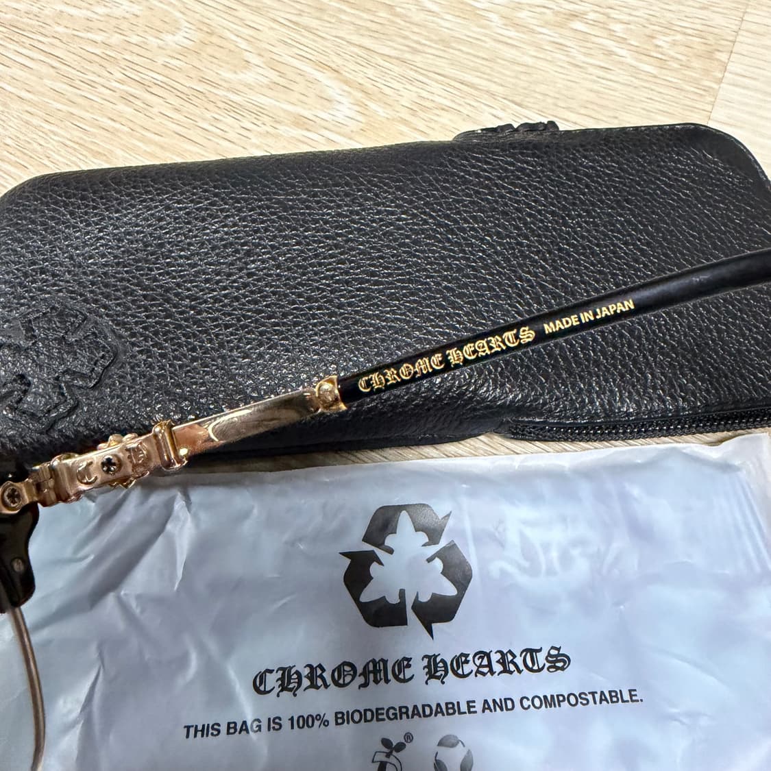 [S+급/53mm] 크롬하츠 보넨노이슈어 2 안경 블랙/골드 상품이미지7