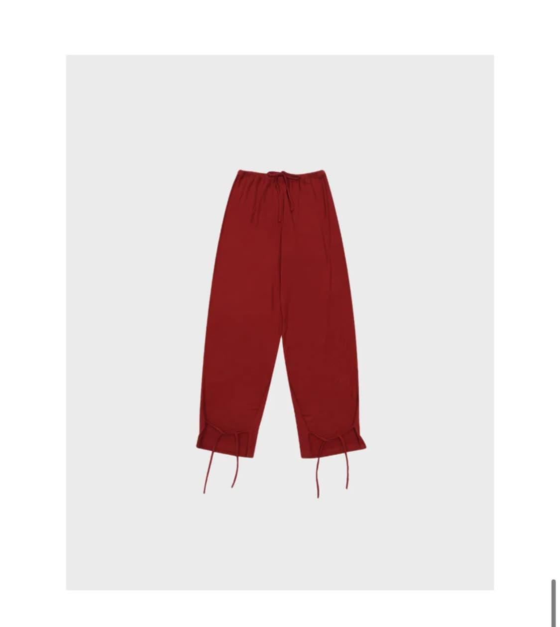 프레클 wool knit tie-hem Pants 상품이미지2