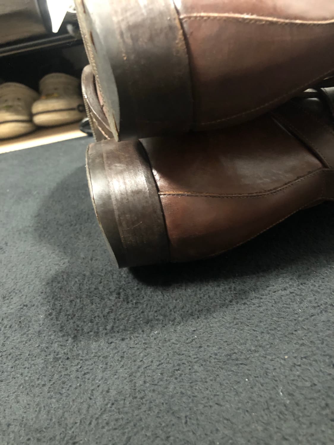 생로랑 벨티드 앵클 부츠 42size 매우 급쳐 상품이미지4