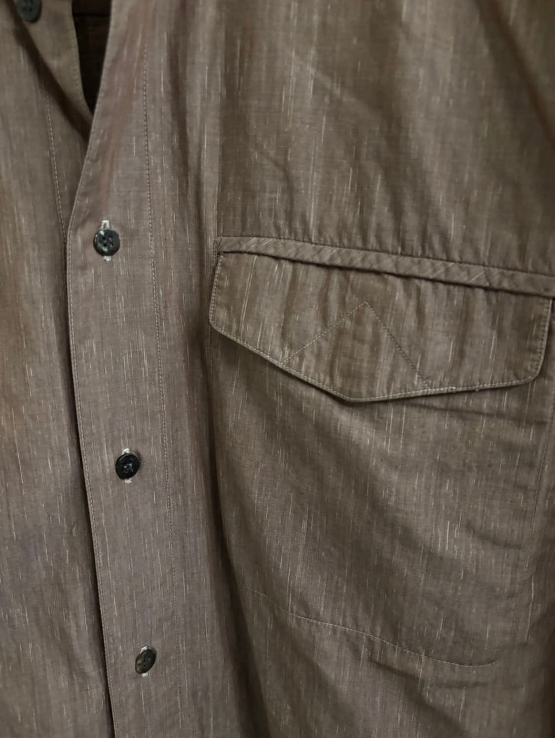 이세이 미야케 브라운 셔츠 상품이미지3