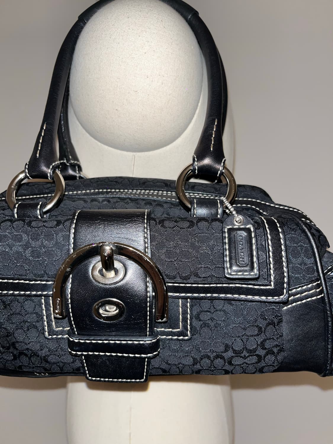 Coach Allblack basic shoulder bag 상품이미지6