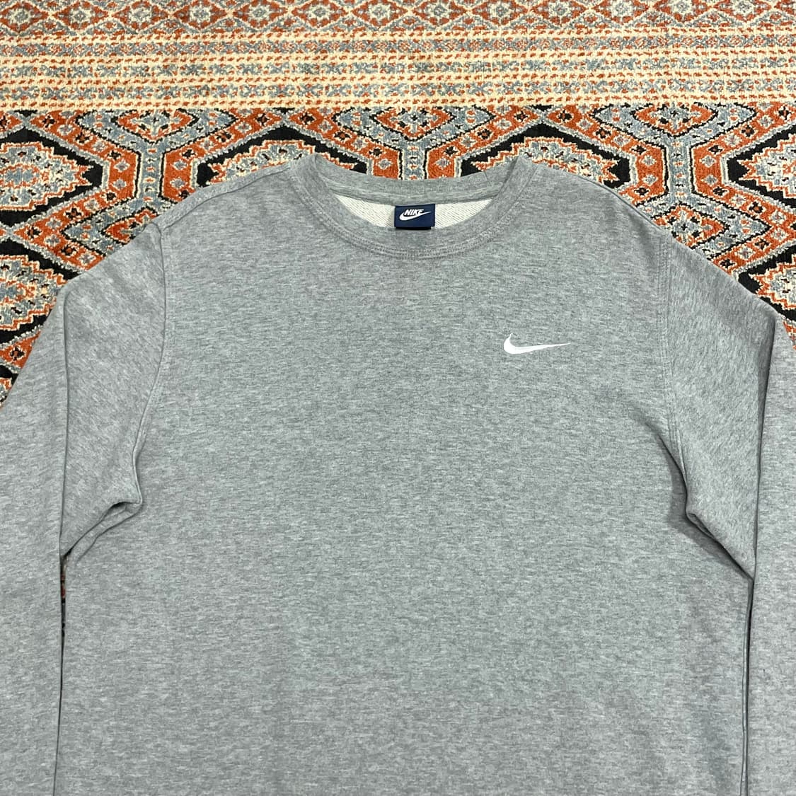 나이키 그레이 스우시 쭈리 맨투맨 남성L 상품이미지2