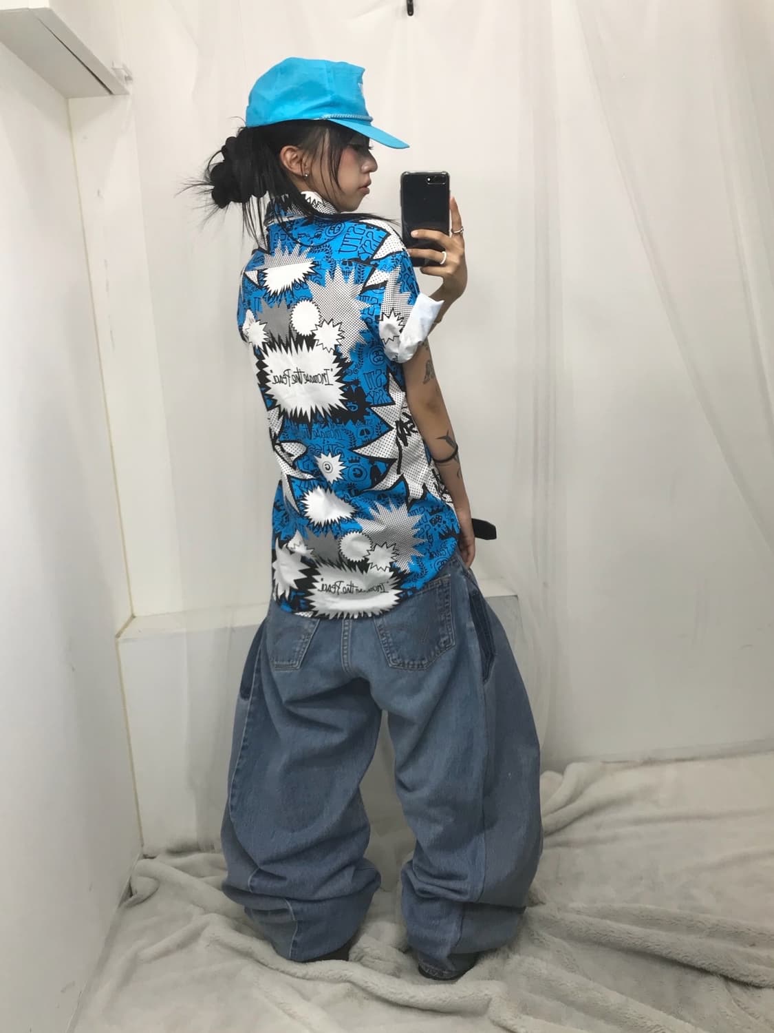 Stussy 00s Multi Pattern Shirt ! 상품이미지5