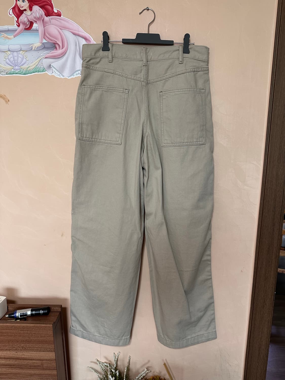 29) 유니클로 U 와이드핏 컬러진 - 내추럴 상품이미지3