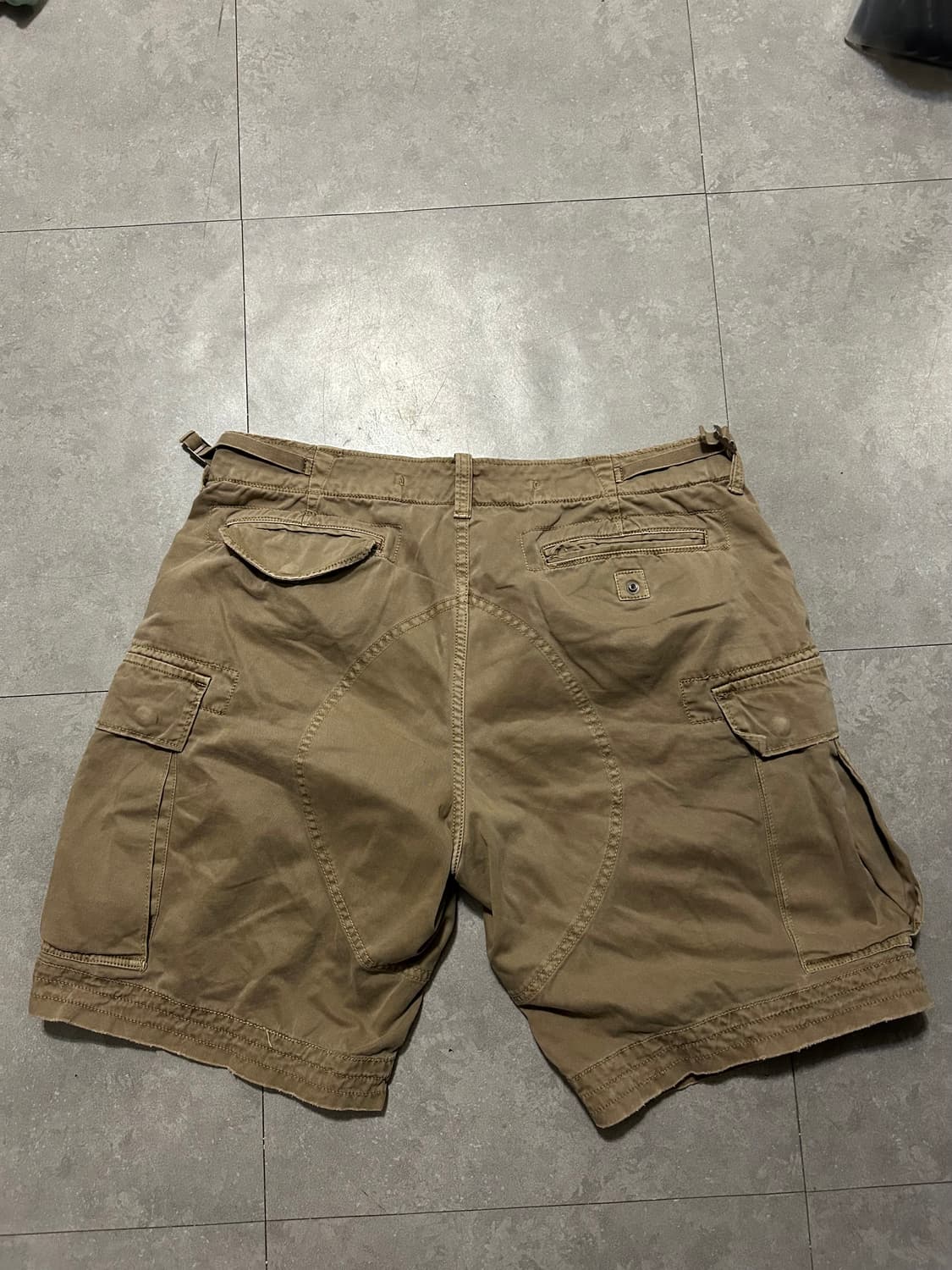 00s 랄프로렌 폴로 샌드컬러 캔버스 빈티지 워크 카고 팬츠  37인치  상품이미지10
