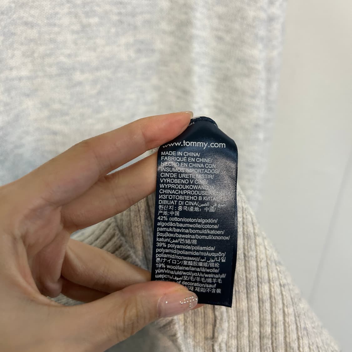 타미힐피거 남성 가디건 XL 상품이미지4