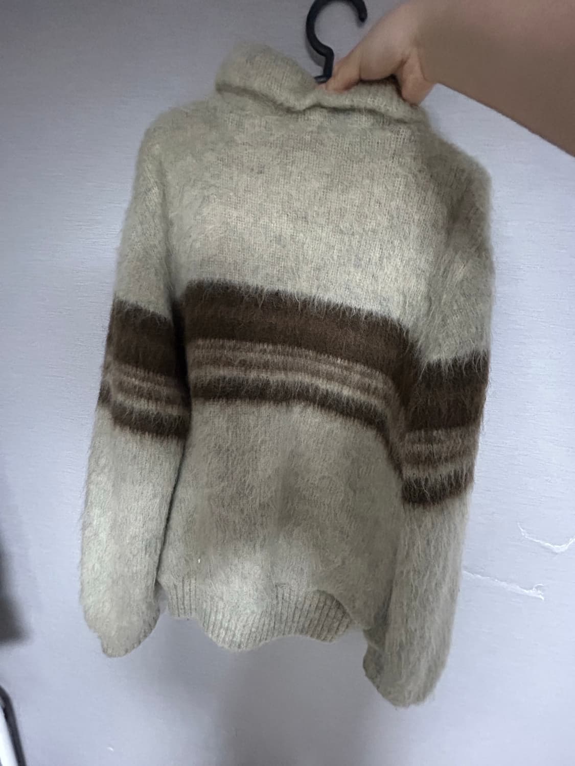 툰드라 니트카라집업 상품이미지2