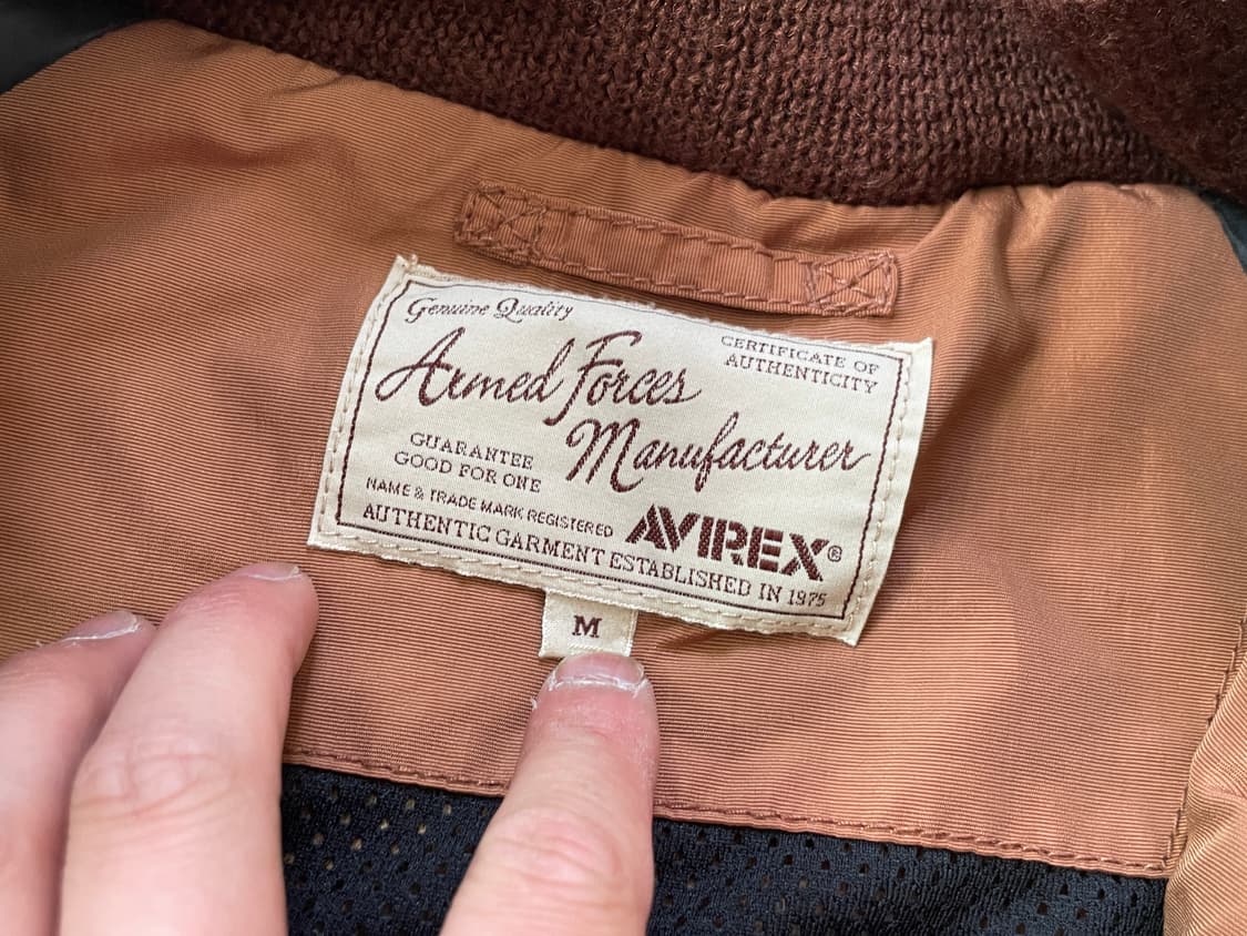 아비렉스 Ltd U.S army MFG 쉐르파 후드자켓 상품이미지5