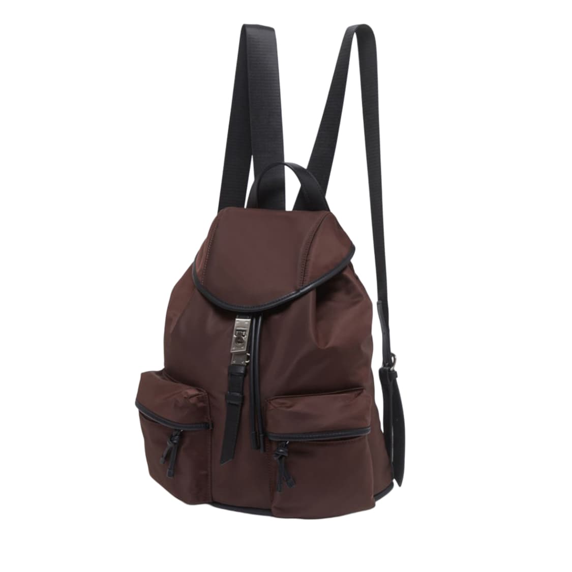 Archiveepke 아카이브앱크 클립 럭색 나일론 백팩 브라운 상품이미지2
