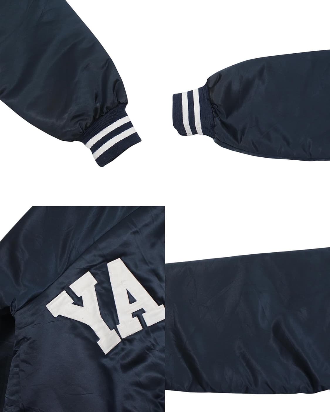 1990s USA Locker Line 나일론 사틴 자켓 뉴욕양키스 미제 상품이미지9