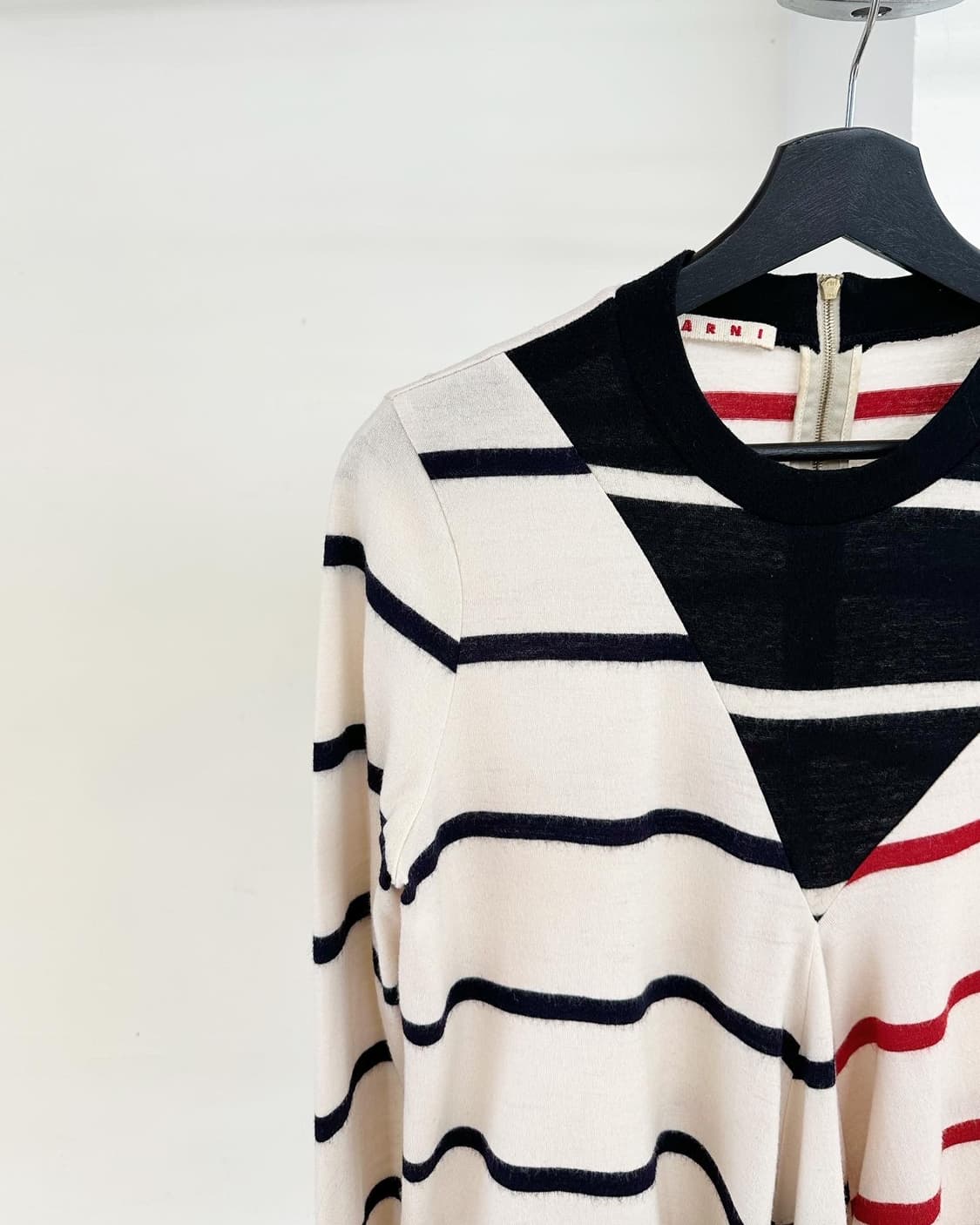 마르니 멀티컬러 스트라이프 백오픈 롱슬리브  상품이미지3