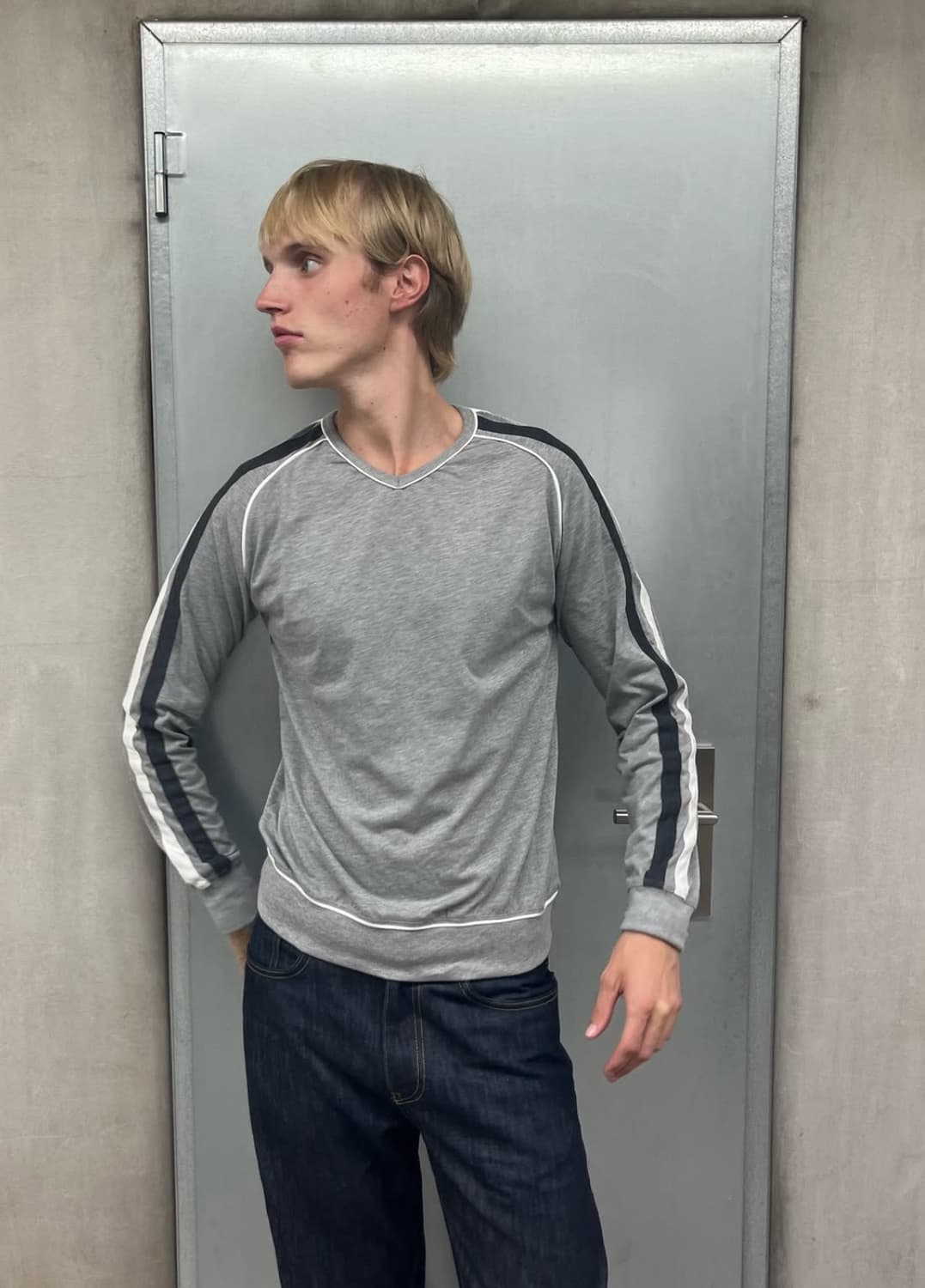 [XS,S,M]기마구아스 Lucas 티셔츠/그레이 상품이미지1