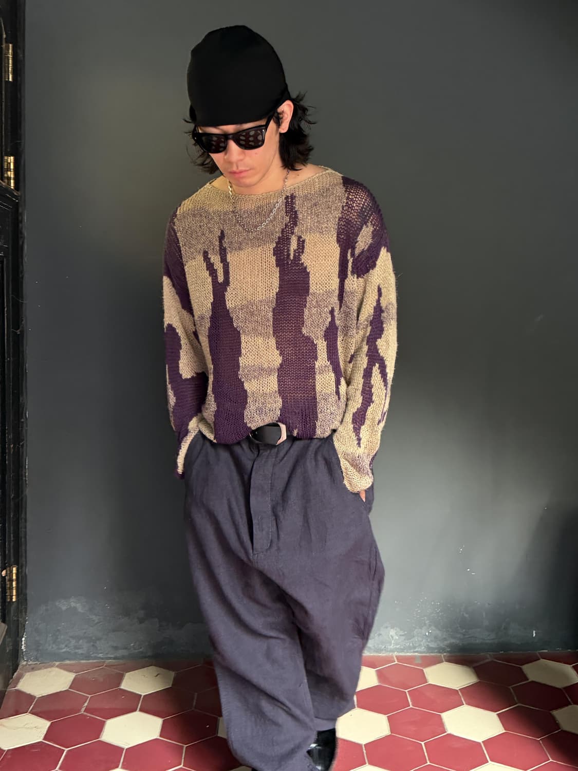 AU GARCONS 린넨 팬츠 상품이미지5