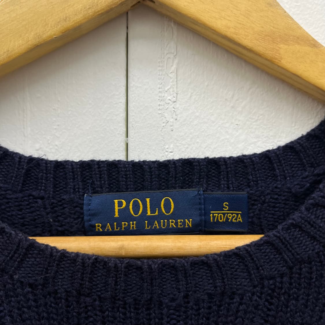 [S] 폴로 포니 로고 케이블 니트 상품이미지3