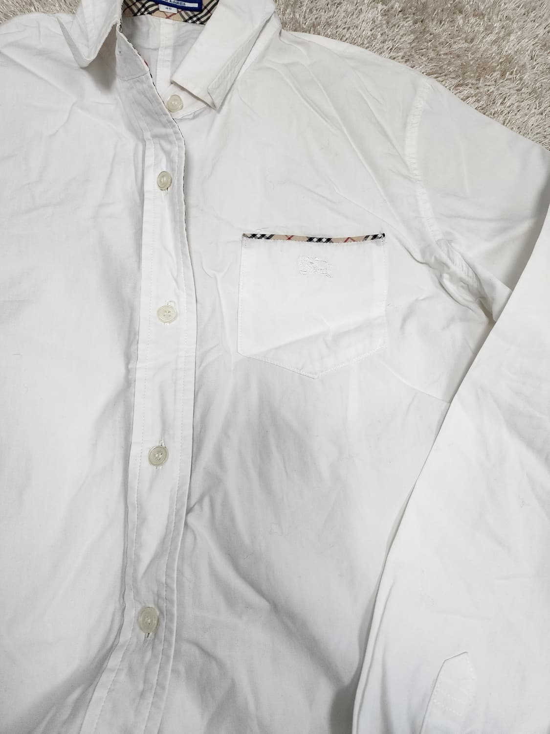 버버리 블루라벨 여성 셔츠 40 상품이미지3