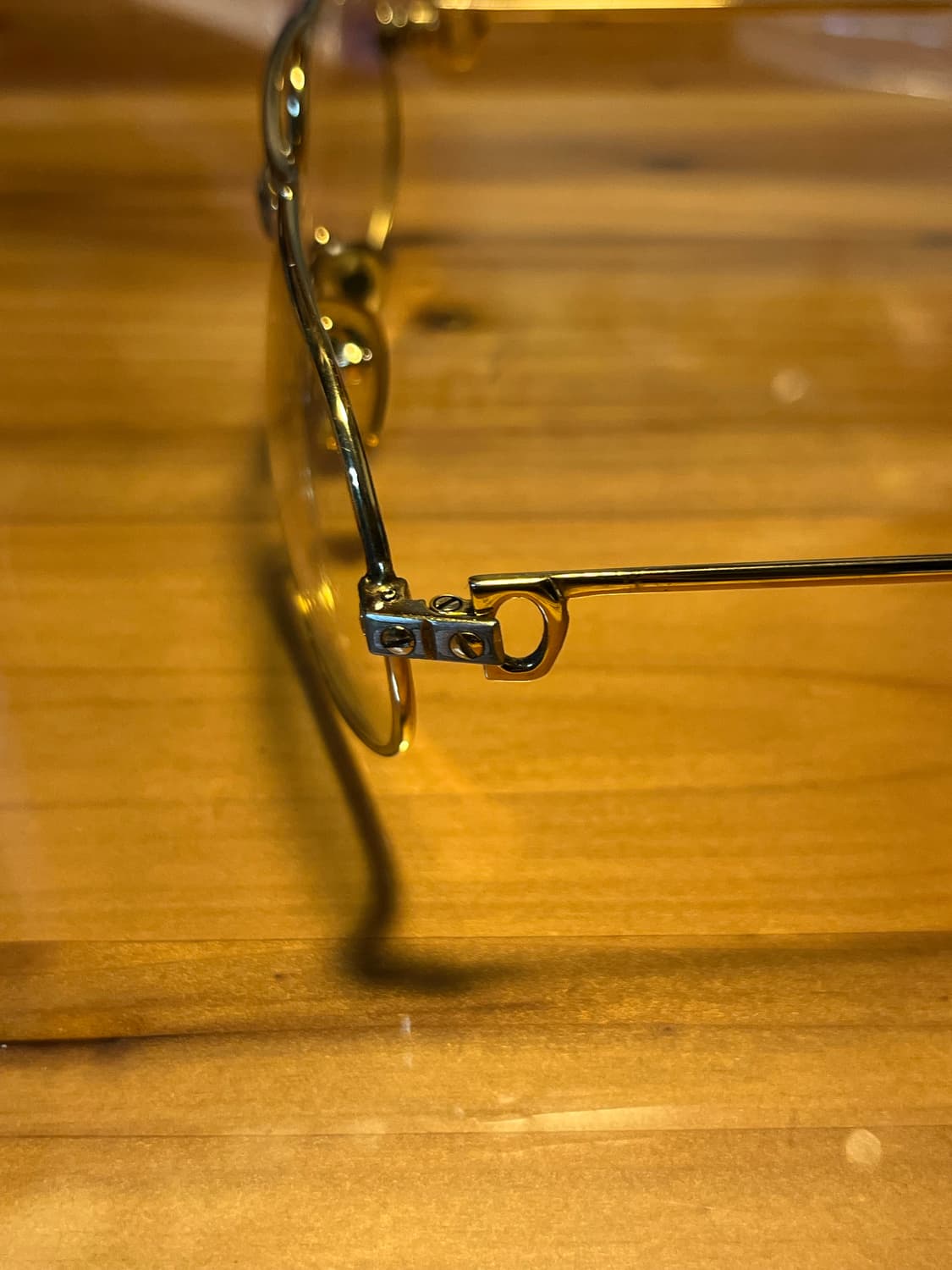 까르띠에 벤덤 산토스 빈티지 골드 에비에이터 상품이미지4