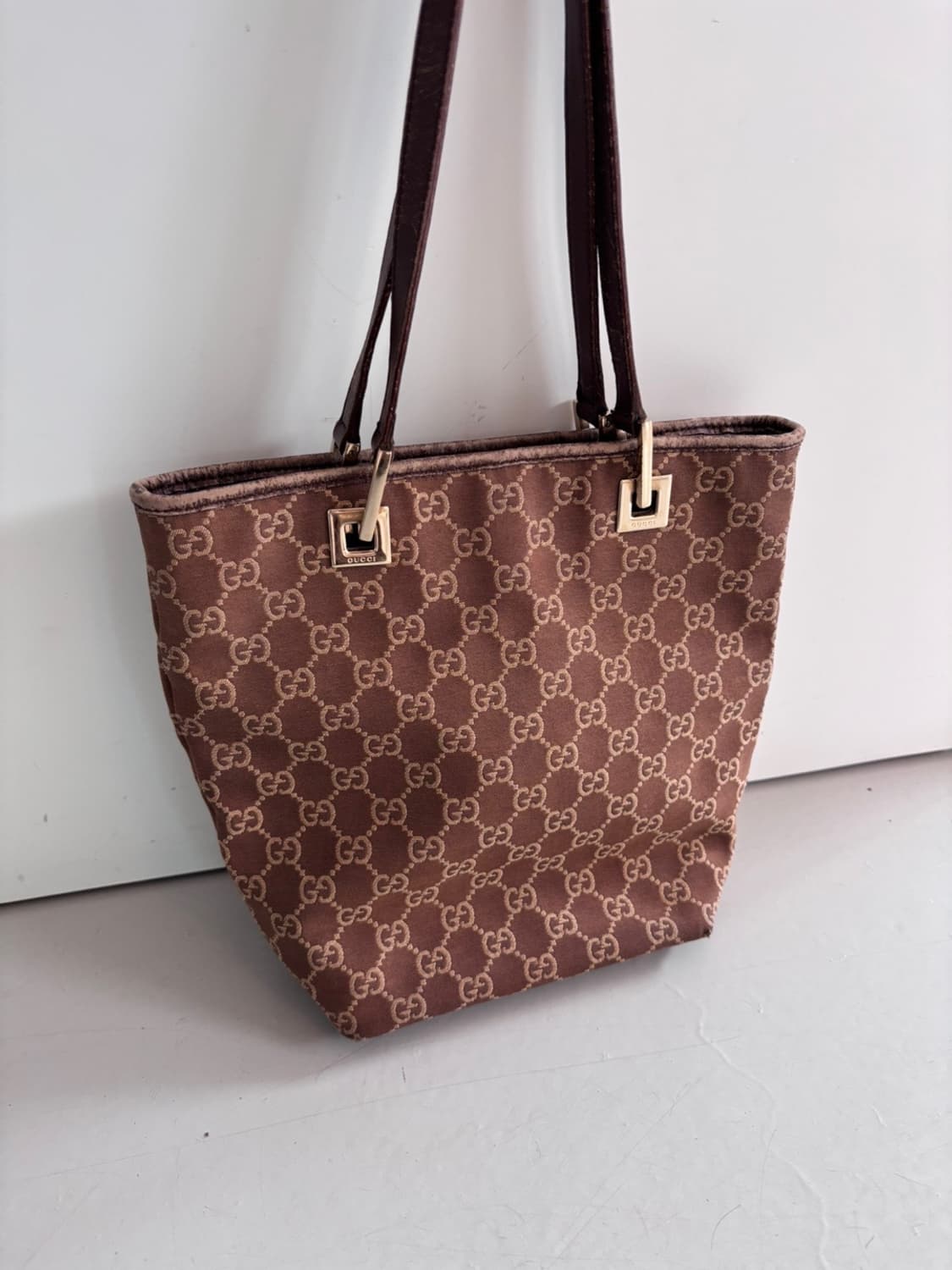 Vintage Gucci Leather Bag 상품이미지10