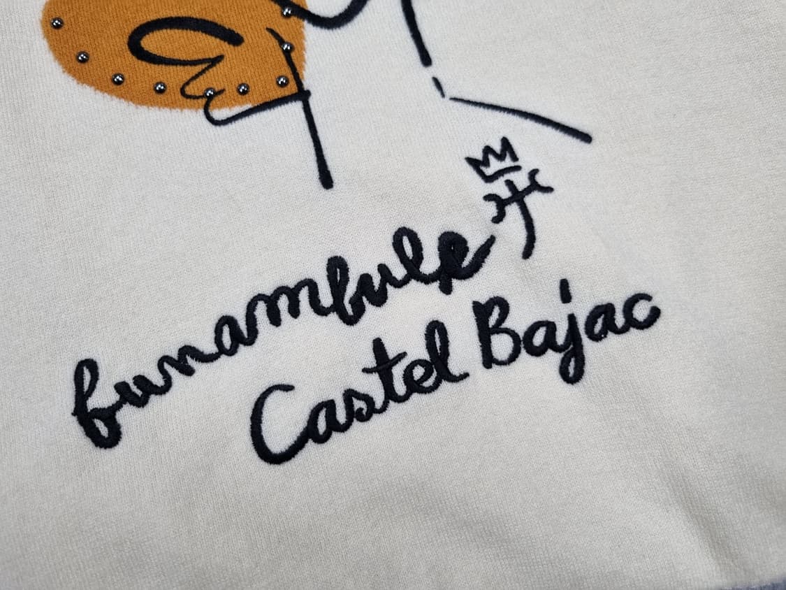 까스텔바작 여성 배색 방풍 하이넥 니트 티셔츠 95 상품이미지8