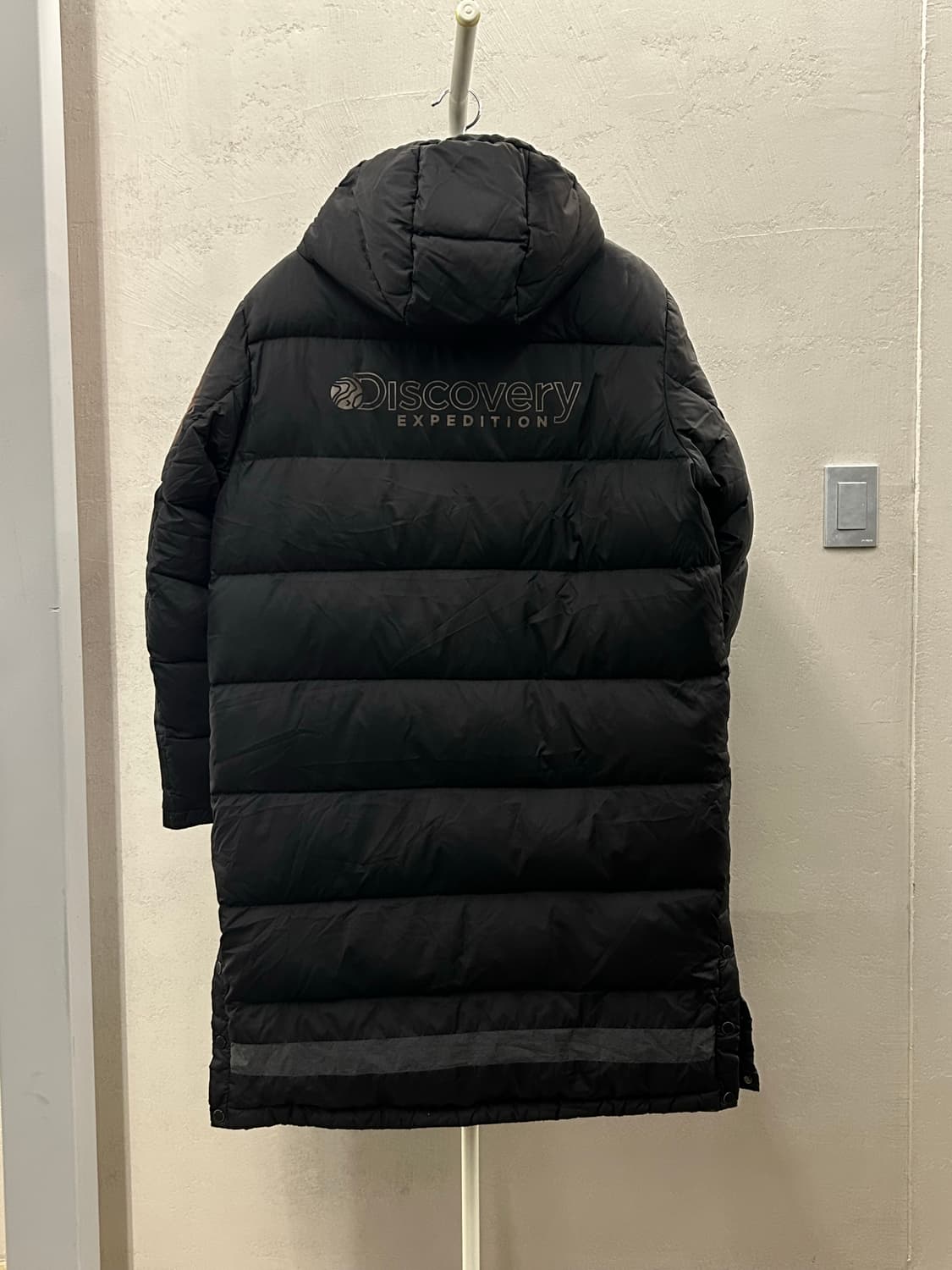 디스커버리 롱패딩 블랙 상품이미지3