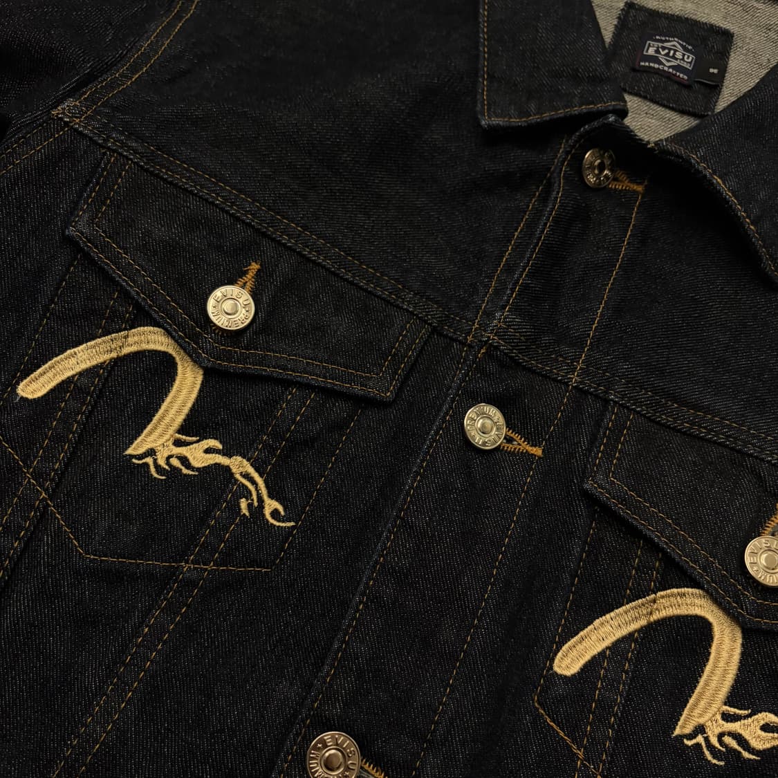 Evisu 에비수 프린팅 데님 자켓 상품이미지3