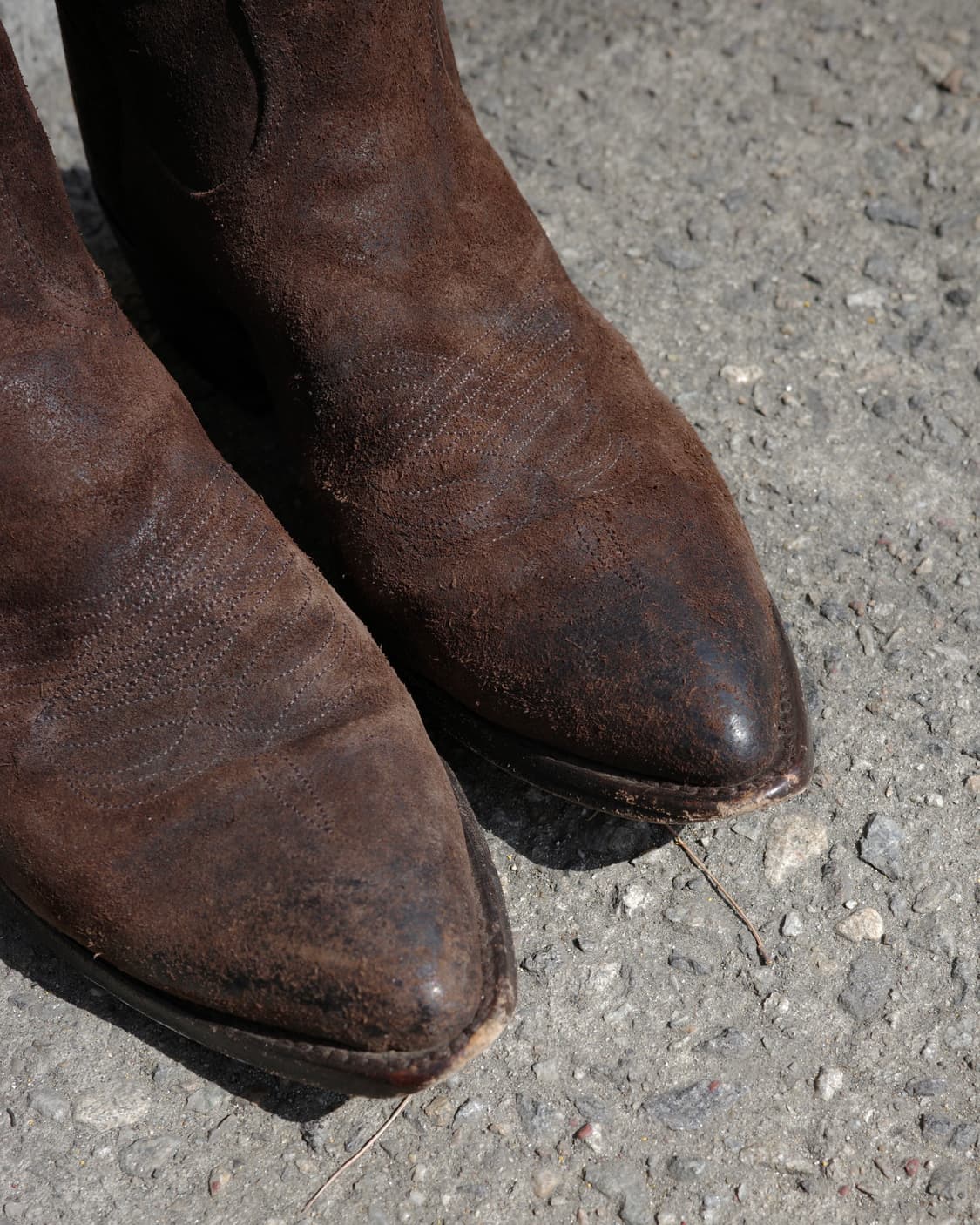 빈티지 frye 스웨이드 웨스턴 부츠 상품이미지3