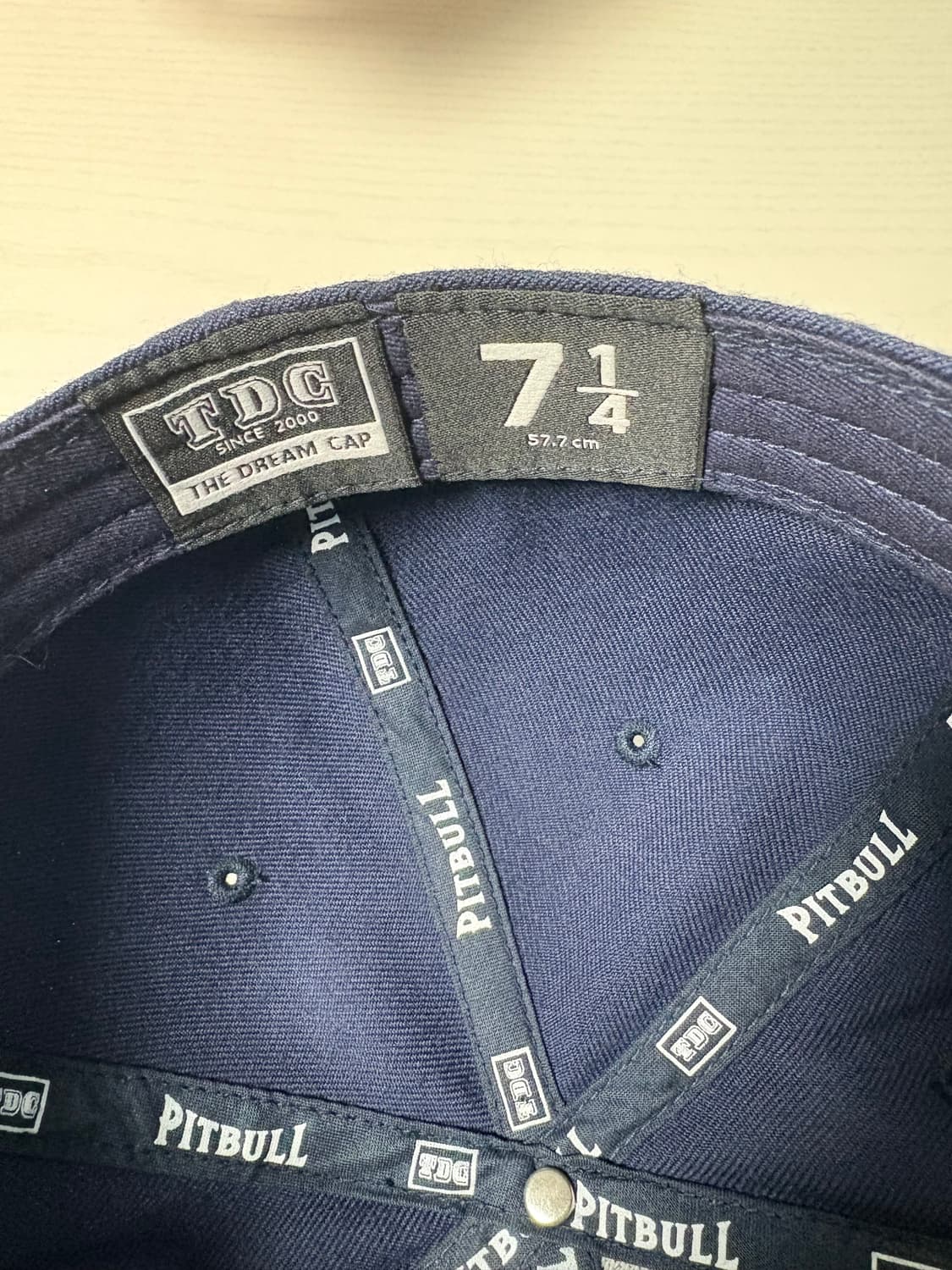 Yvl 모자 네이비 상품이미지5