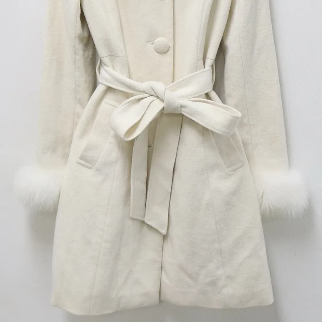 X MISS 래빗 퍼 러블리 코트 63020 상품이미지3