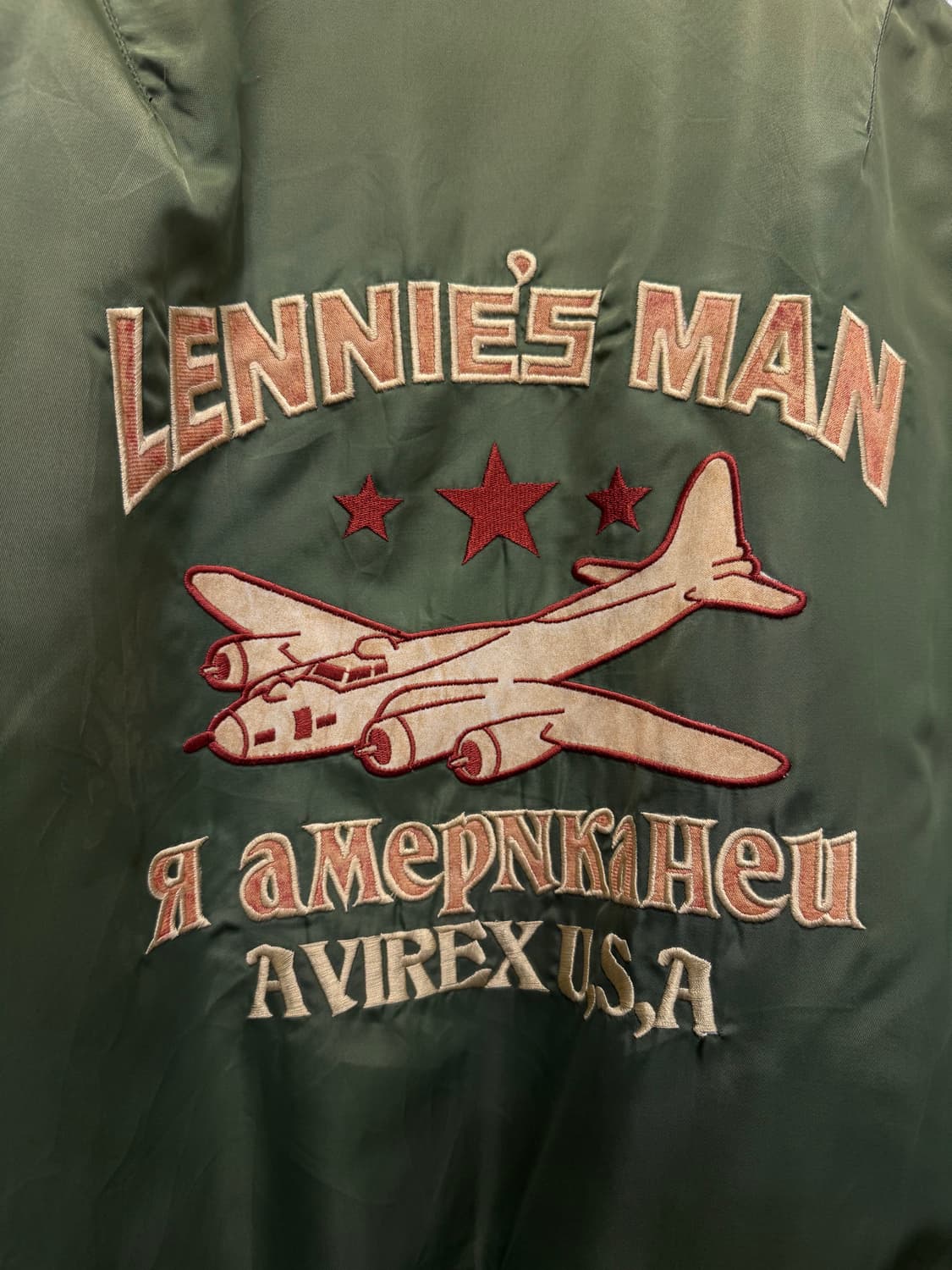 (L) AVIREX 아비렉스 Lennie’s Man MA-1 Flight 상품이미지3