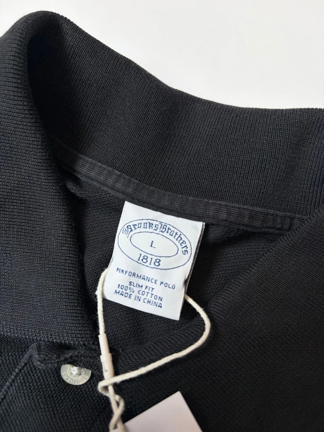 브룩스브라더스 클래식 로고 반팔 카라 티셔츠 PN9289 상품이미지4