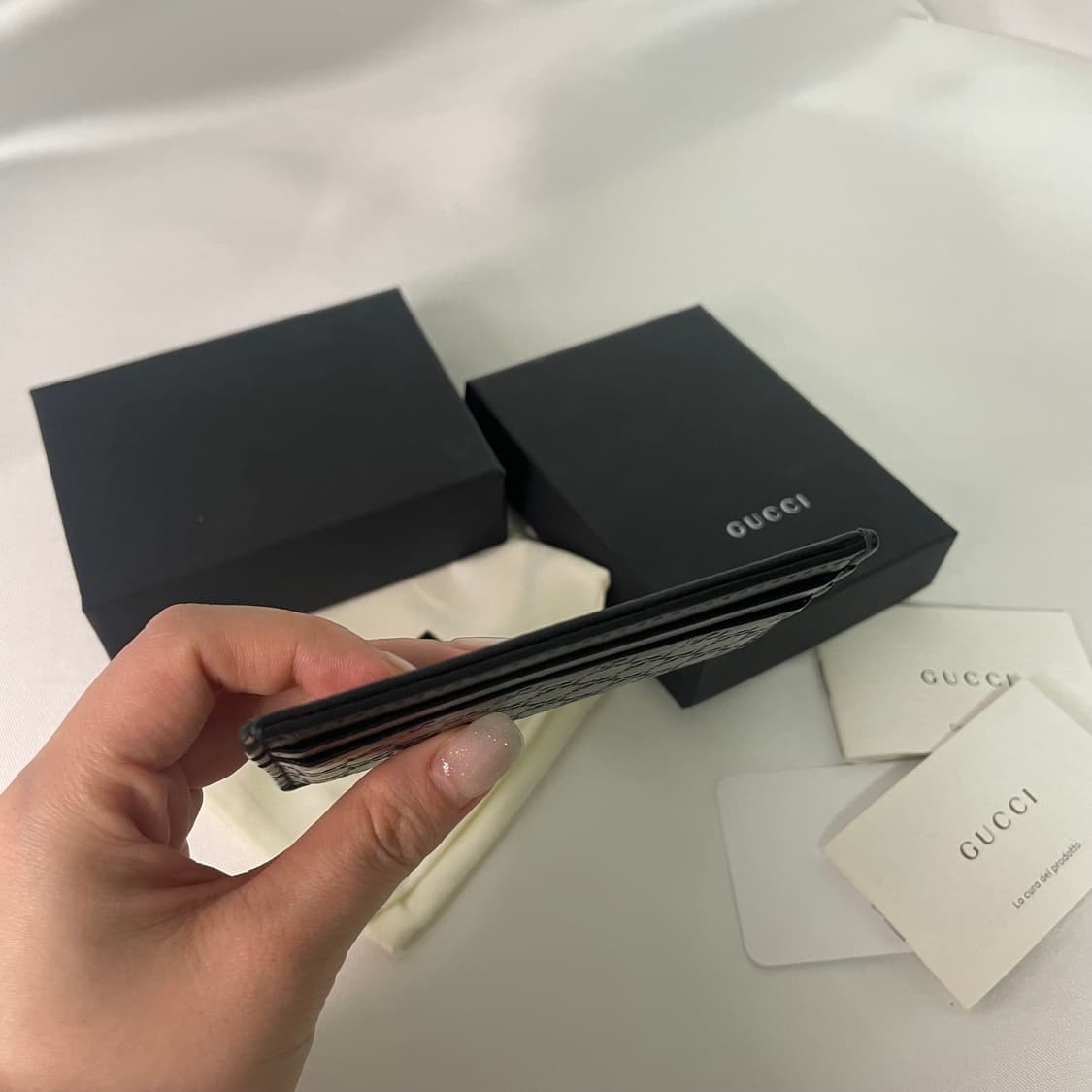 구찌 카드지갑 블랙 상품이미지9