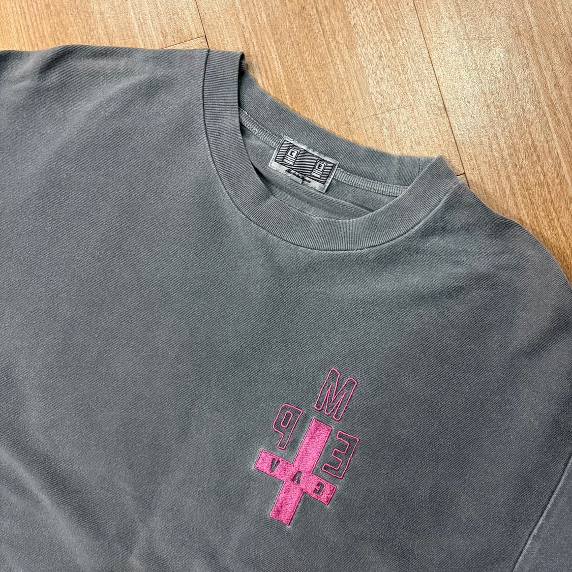 카브엠트 그레이 롱슬리브 티셔츠 상품이미지3