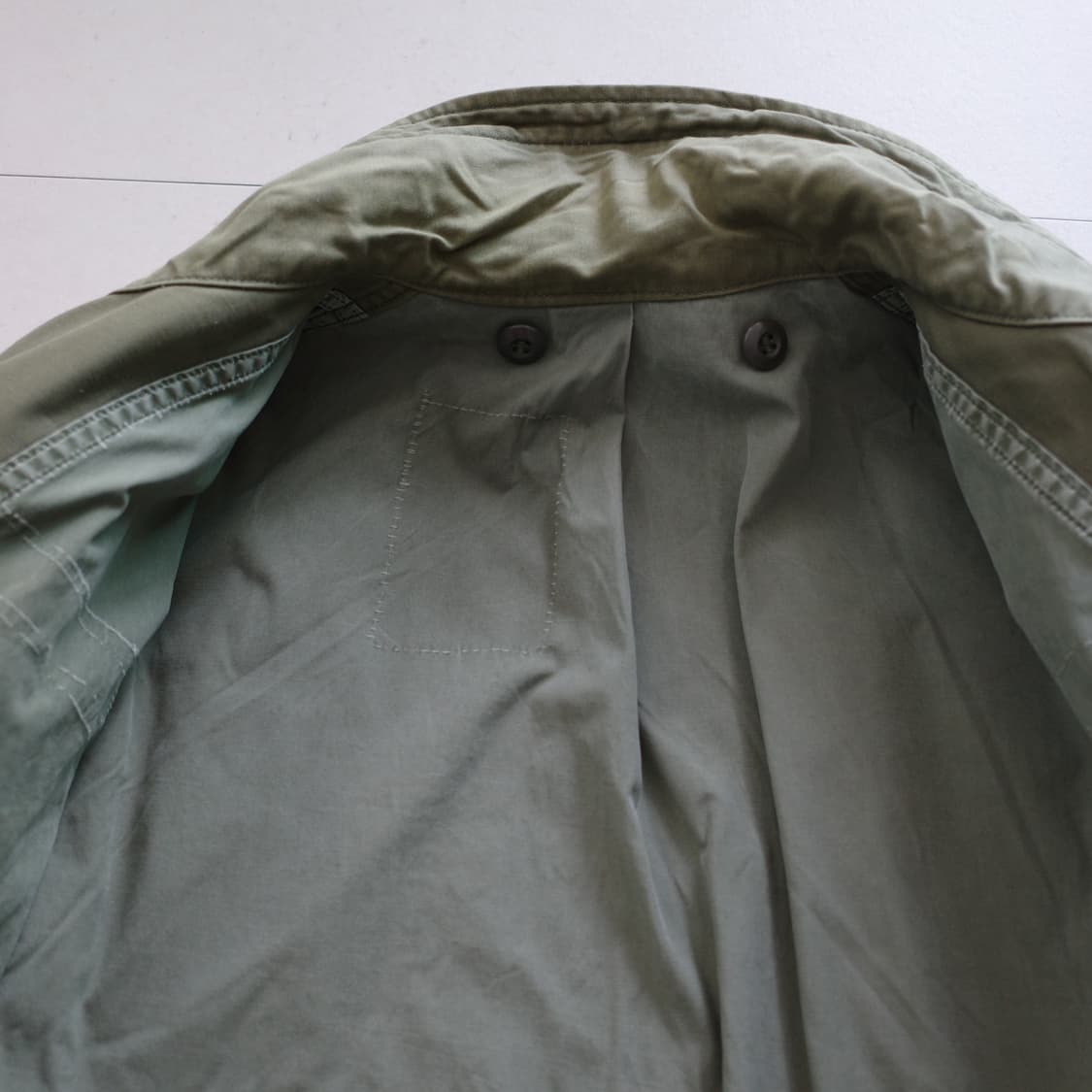 70~80s 미군 M65 필드자켓 3세대 GENERAL지퍼 Small 상품이미지7