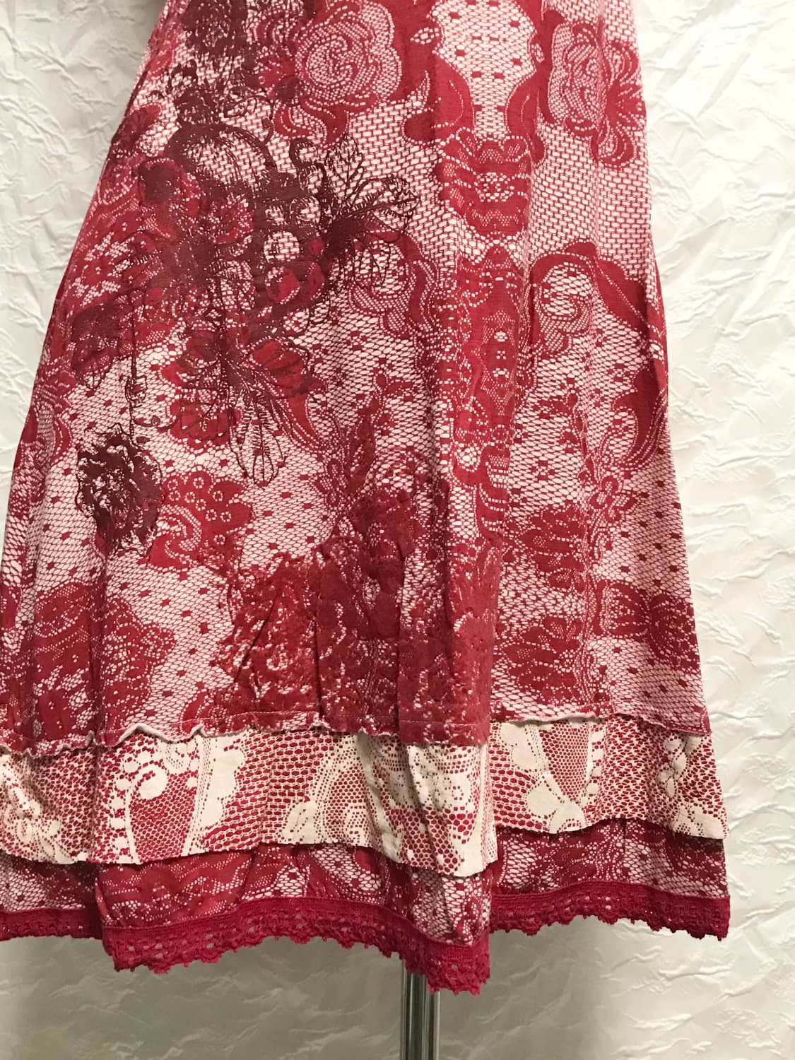 빈티지 desigual 데시구알 오리엔탈 페어리 딱붙 롱 원피스 상품이미지5