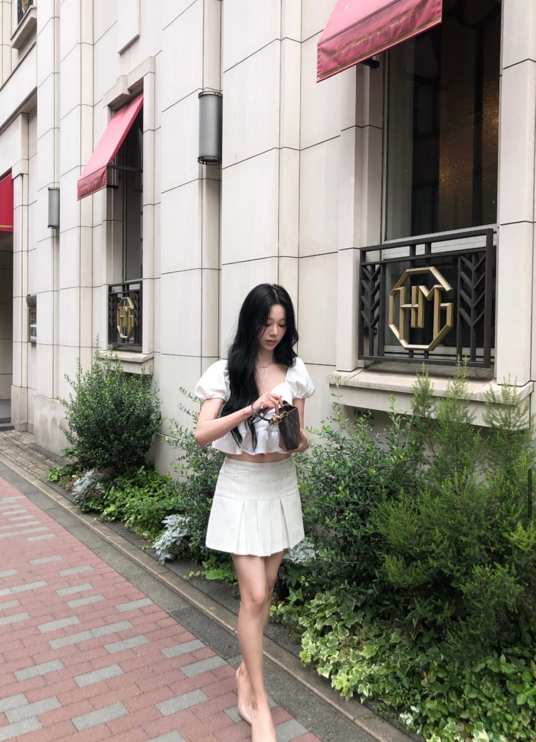 피브안 썸머 트위드 스커트 상품이미지7