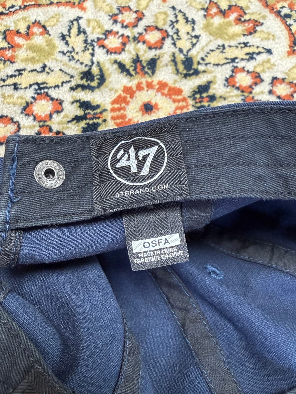 47브랜드 LA 클린업 네이비 볼캡 상품이미지4