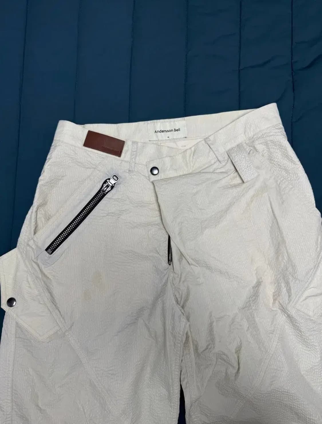 [소희 착용]앤더슨벨 멀티 밀리터리 팬츠 베이지 46 상품이미지4