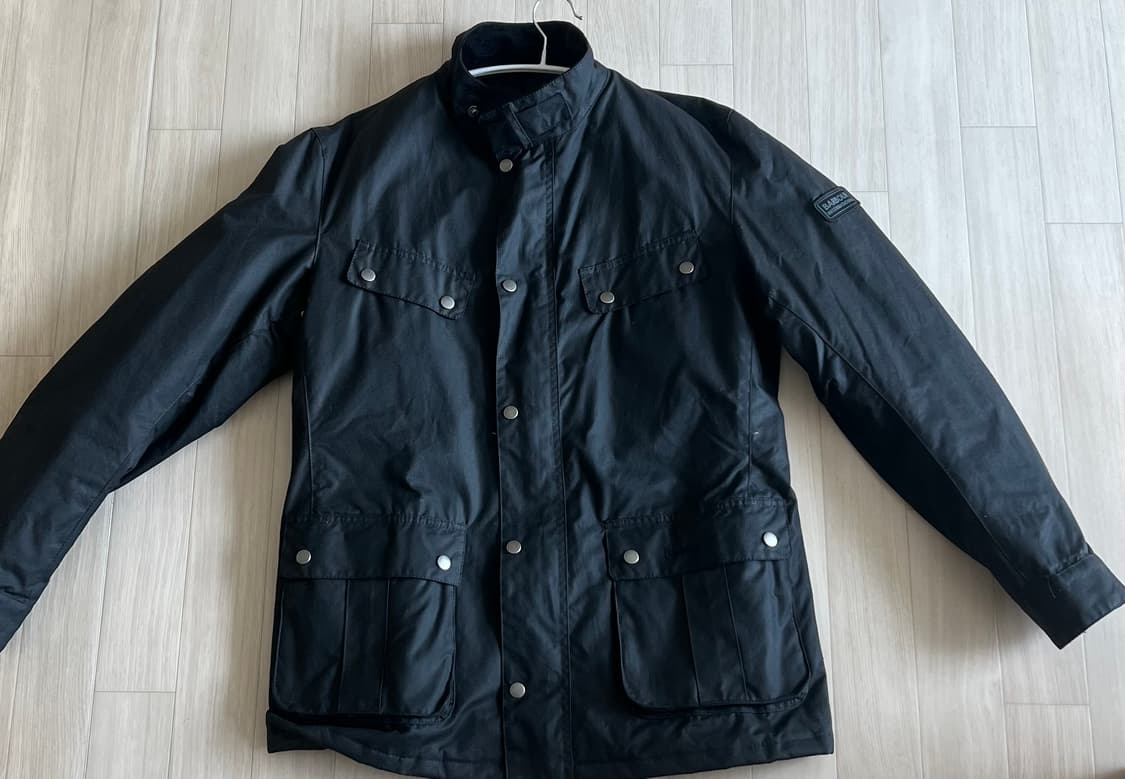 바버 인터네셔널 듀크 왁스 자켓 세이지 상품이미지2