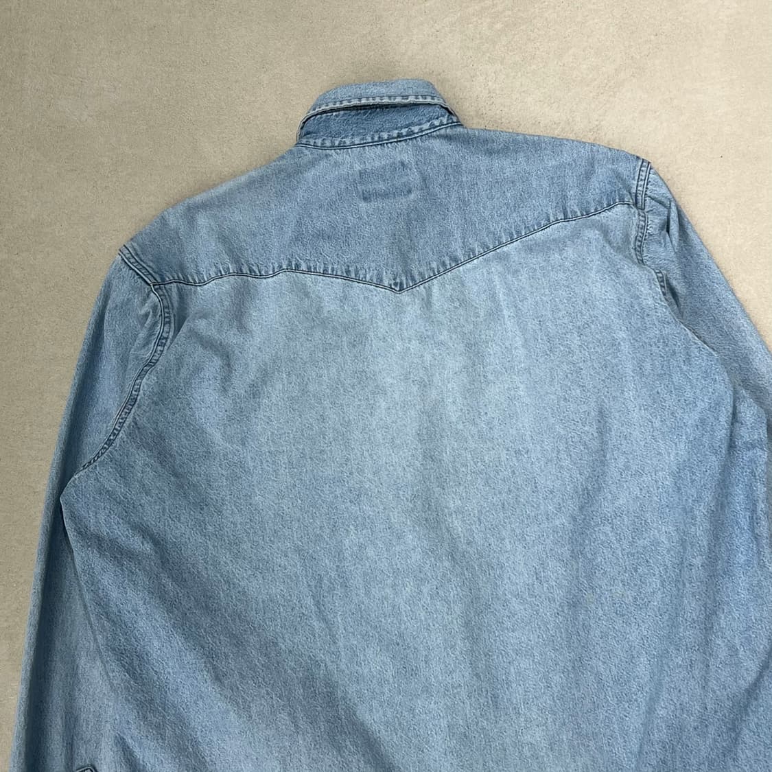 랭글러 워크 데님셔츠 s08972 상품이미지4