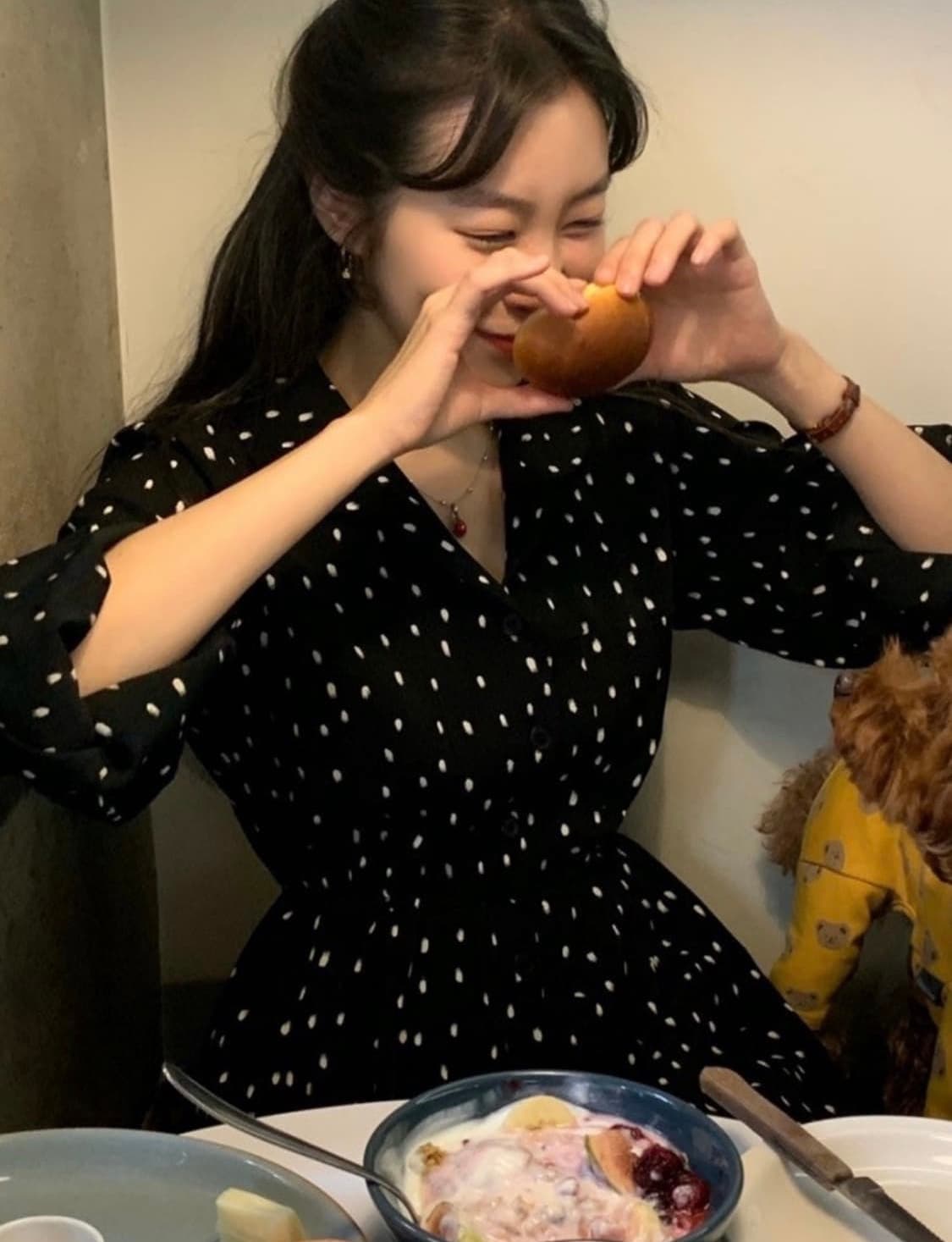 스키니피그 도트 롱원피스 상품이미지8
