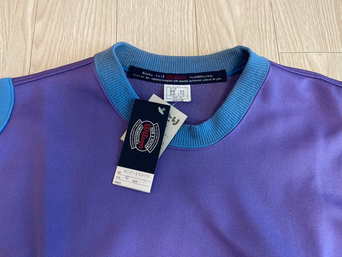 윌슨 90s 올드 스웻셔츠 맨투맨 4번 Wilson OLD 1990 XL 상품이미지4