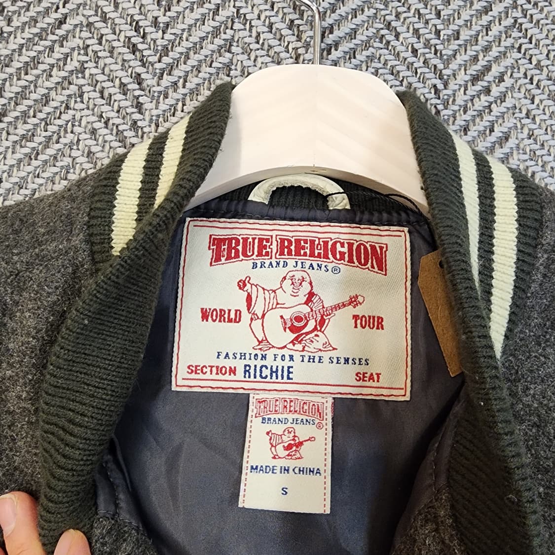 트루릴리전 말리부 레더 바시티 상품이미지5