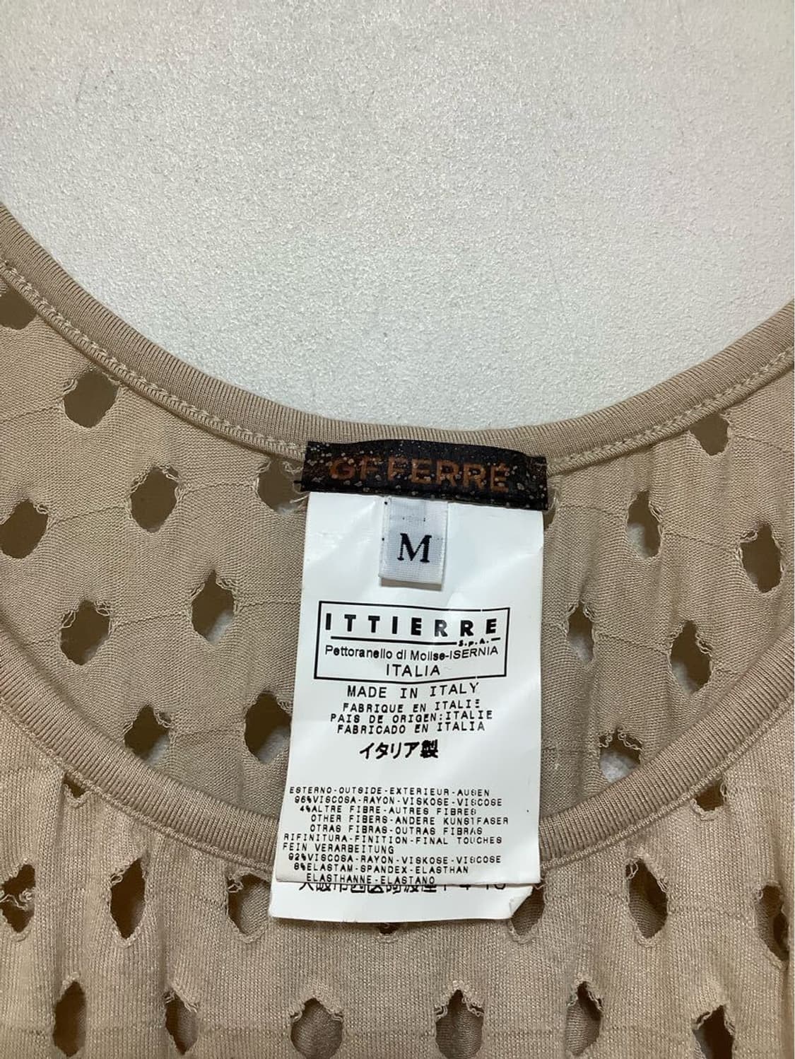 지안프란코 페레 펀칭 탱크탑 상품이미지3