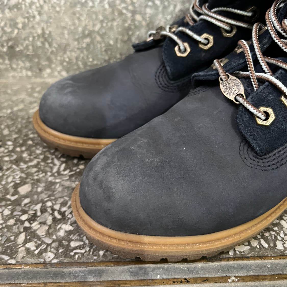 팀버랜드 롤탑 네이비 부츠 상품이미지5