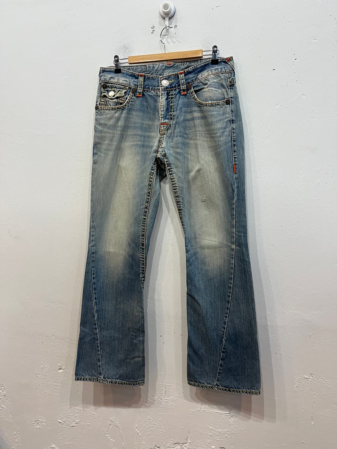 트루릴리전 조이슈퍼티 로우라이즈 데님팬츠 상품이미지2