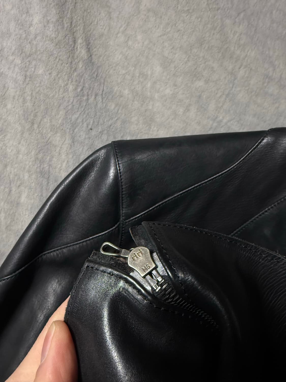 The Viridi-anne Calfskin Jacket 상품이미지9