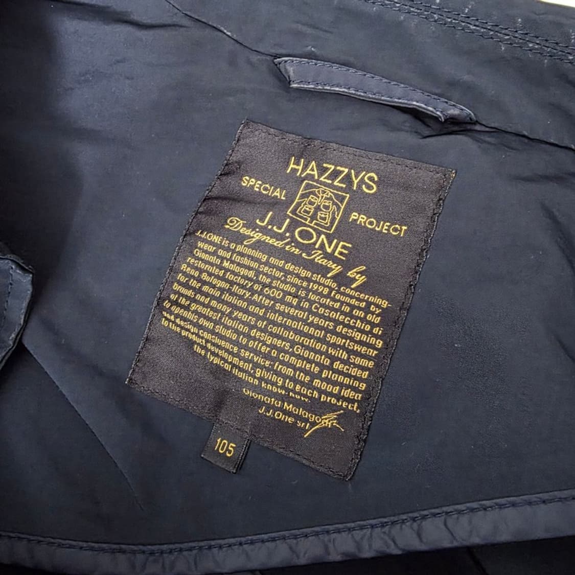 헤지스 J.J. ONE 이태리 라인 스페셜 자켓 XL 상품이미지5