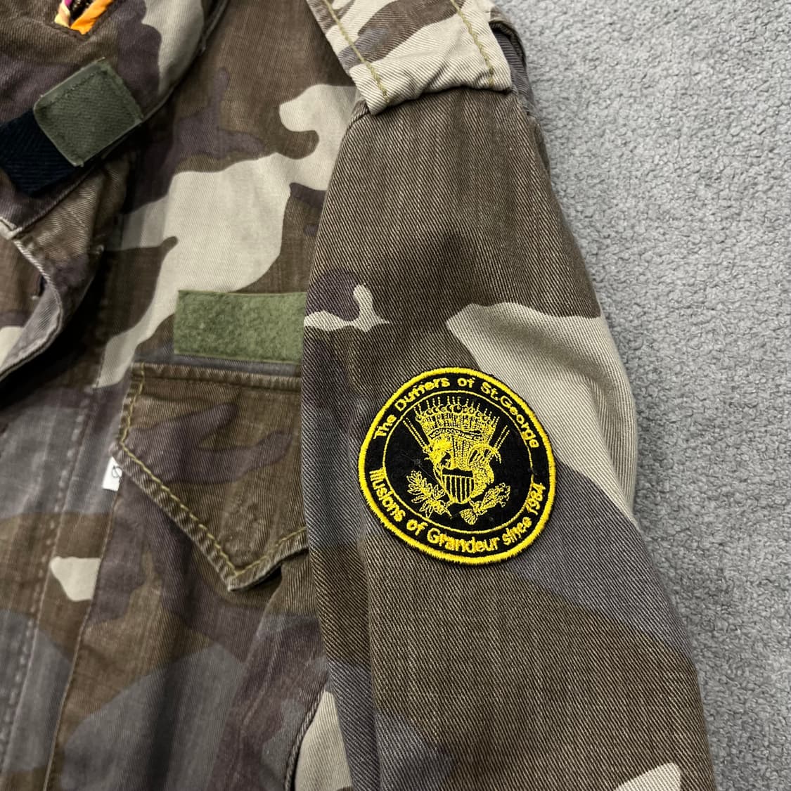 L 더퍼 Duffer 밀리터리 카모 야상자켓 상품이미지4