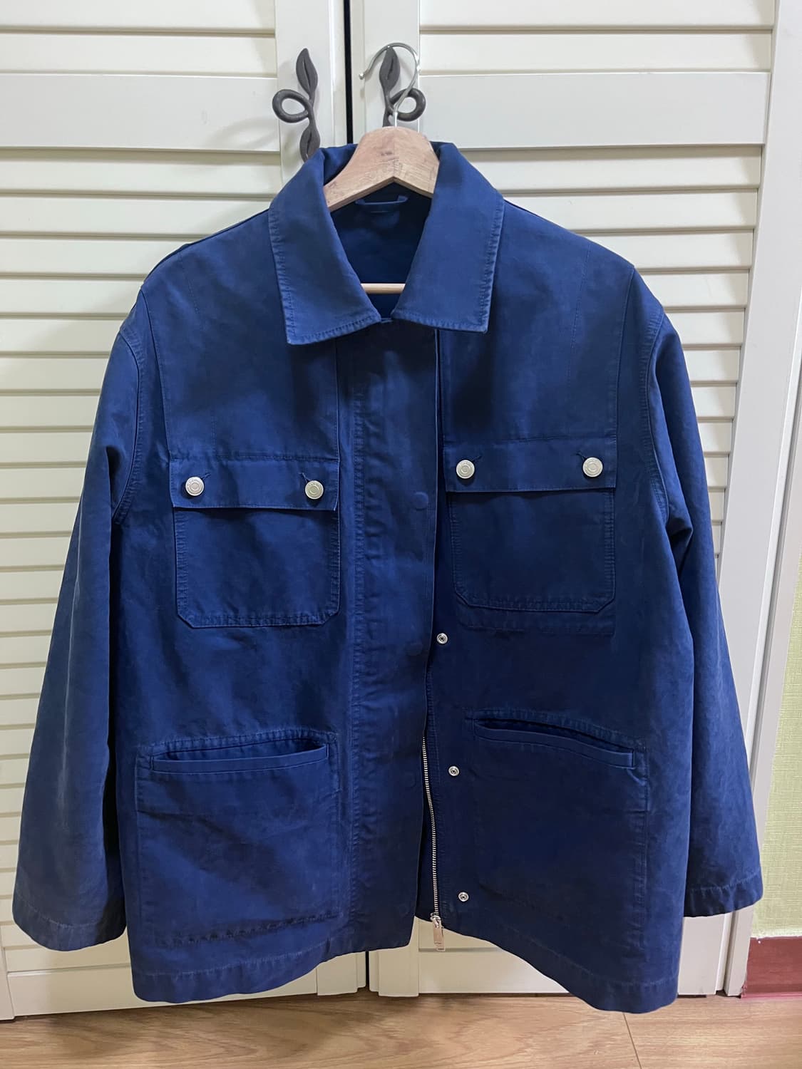 아르켓 워크자켓 블루 s사이즈 프렌치워크자켓 상품이미지1