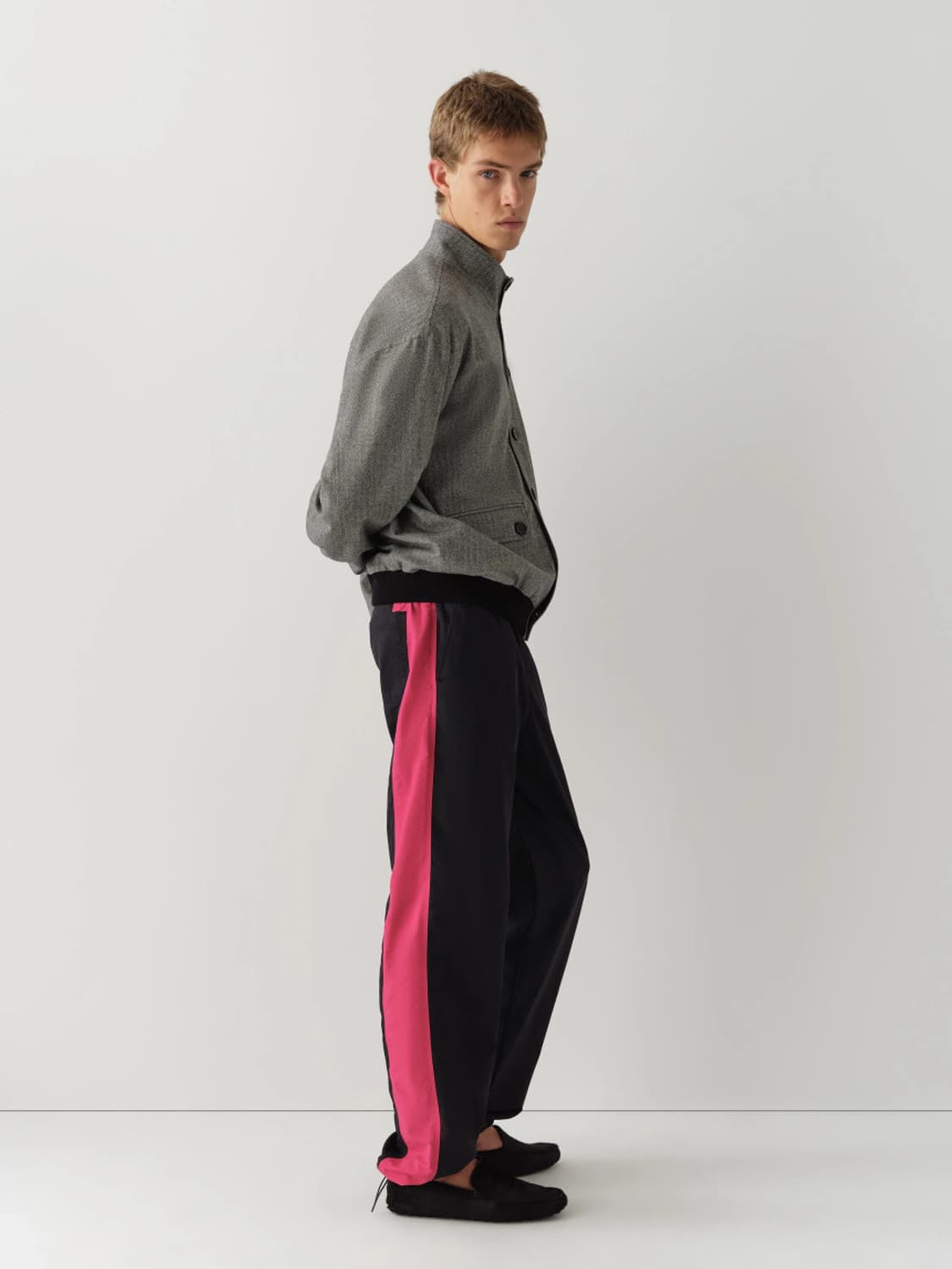 [34,36,38]기마구아스 Tyler 트랙 팬츠/블랙 상품이미지1