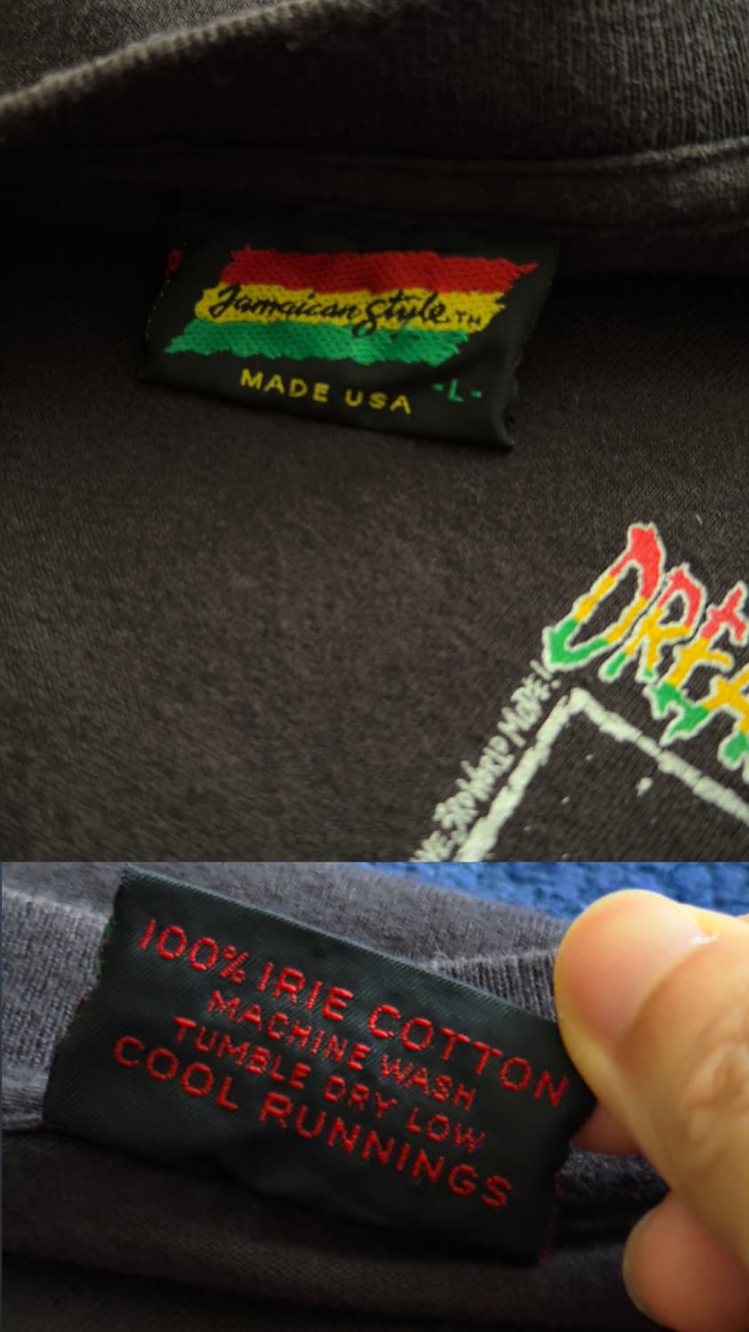 90s USA Jamaican Snowboard T-shirt 상품이미지10
